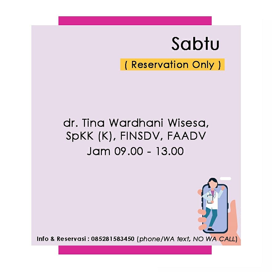 JADWAL TELEKONSULTASI DOKTER SPKK - Juni 2021